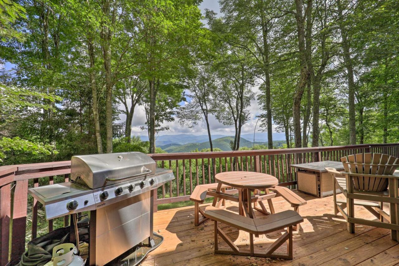 Beech Mountain Cabin Retreat With Hot Tub And Views! Kültér fotó