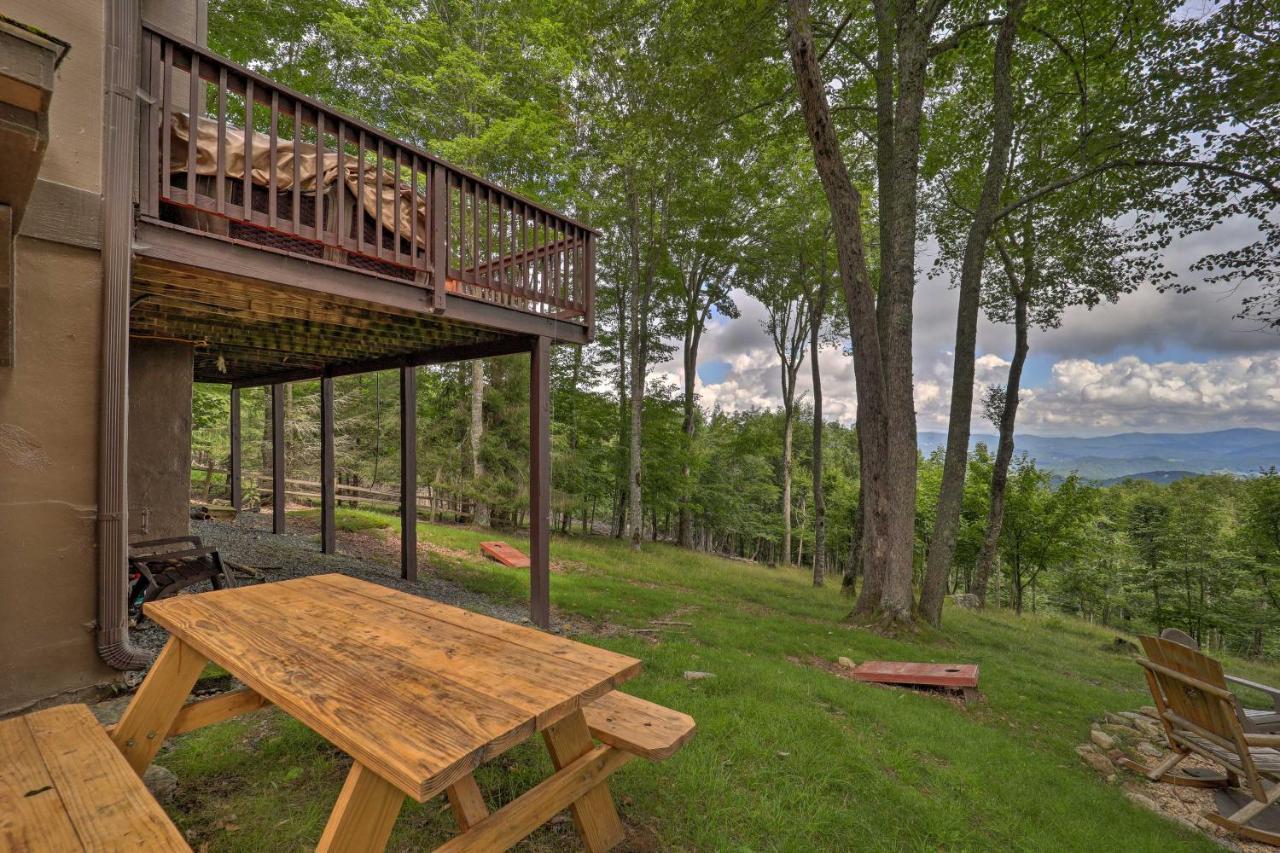 Beech Mountain Cabin Retreat With Hot Tub And Views! Kültér fotó