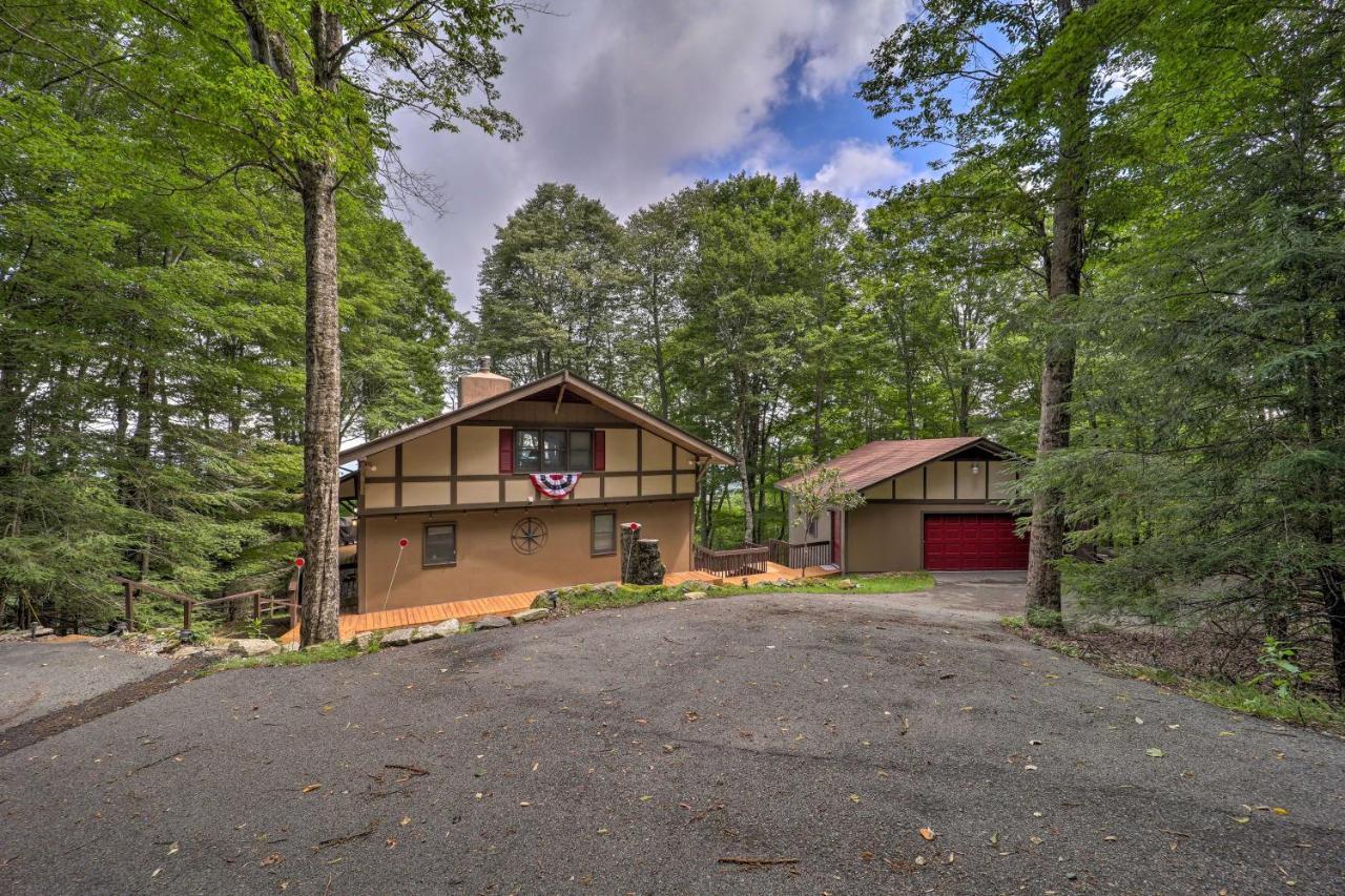 Beech Mountain Cabin Retreat With Hot Tub And Views! Kültér fotó
