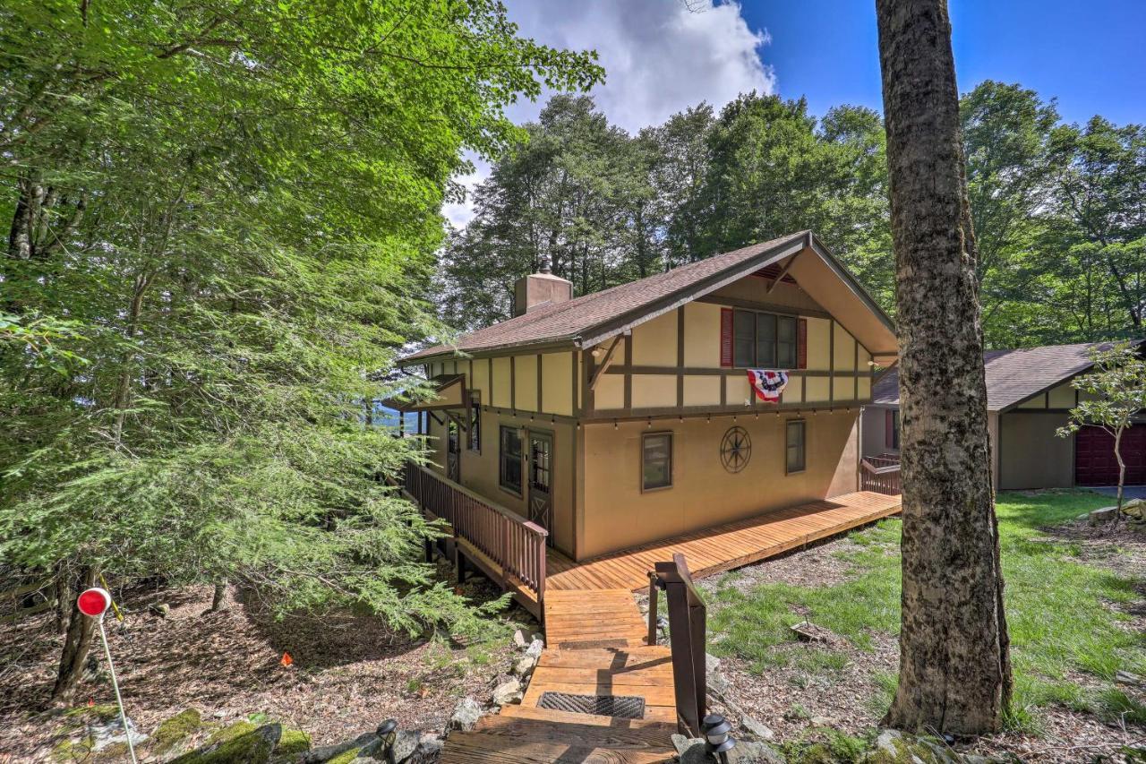 Beech Mountain Cabin Retreat With Hot Tub And Views! Kültér fotó