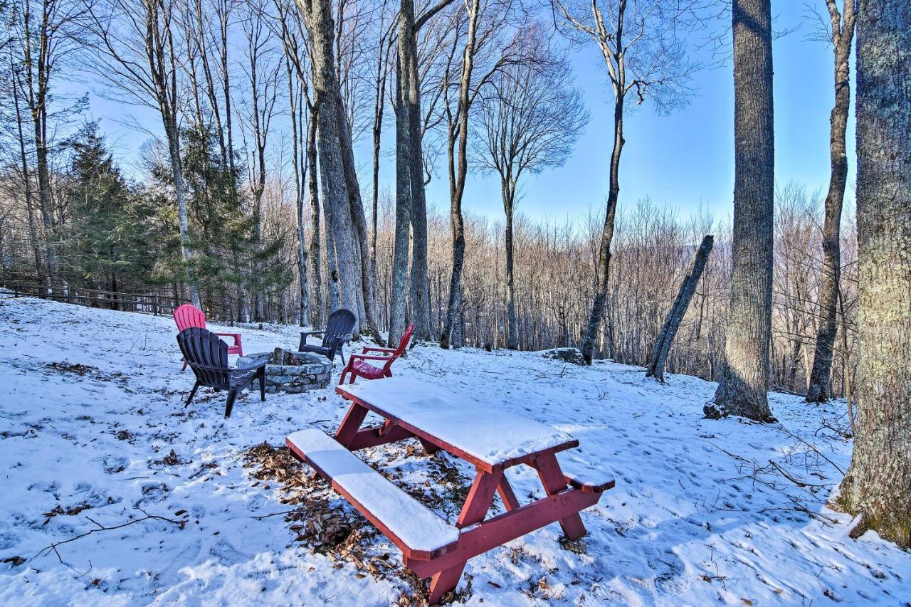 Beech Mountain Cabin Retreat With Hot Tub And Views! Kültér fotó