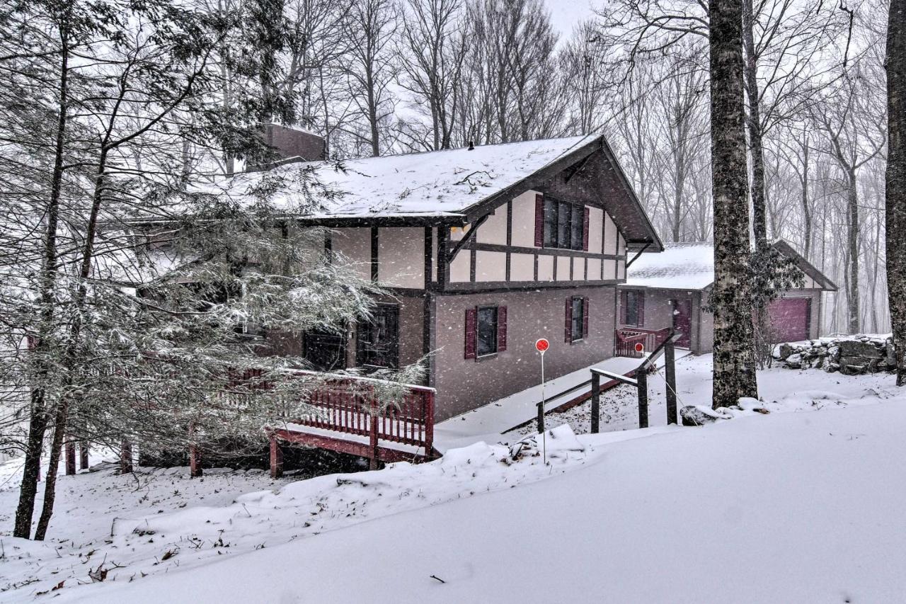 Beech Mountain Cabin Retreat With Hot Tub And Views! Kültér fotó